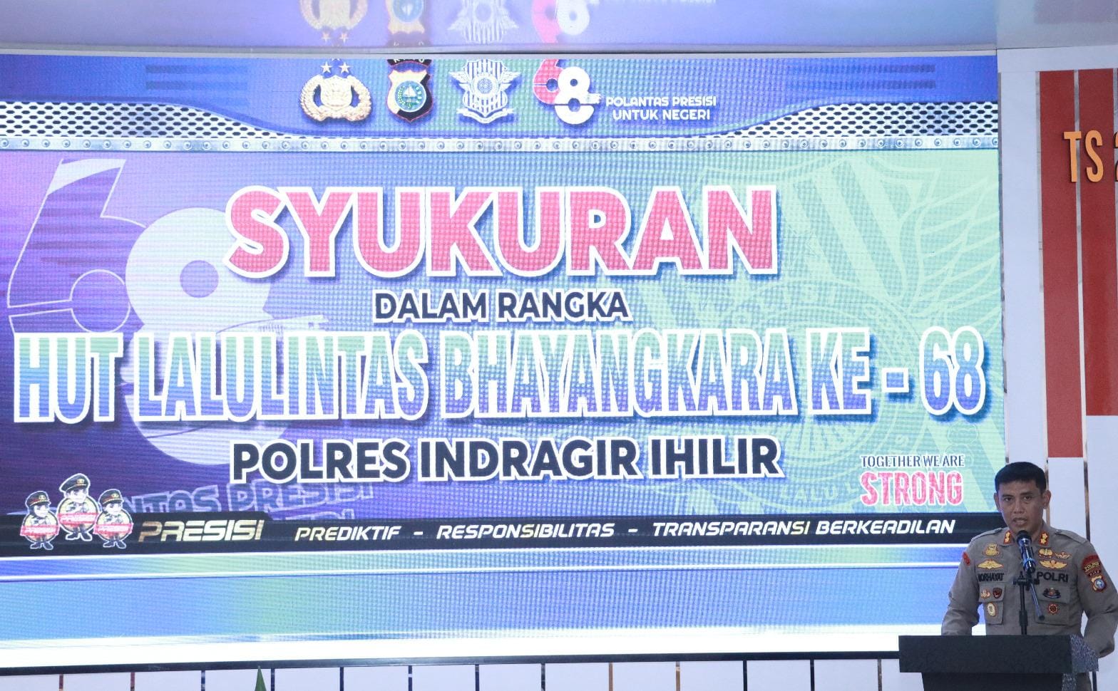 HUT ke- 68 Lalulintas Bhayangkara, Satlantas Polres Inhil Gelar Syukuran HUT ke- 68 Lalulintas Bhayangkara, Satlantas Polres Inhil Gelar Syukuran