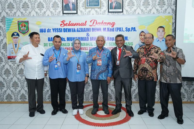 Bupati Asahan Hadiri Survey Penilaian Akreditasi