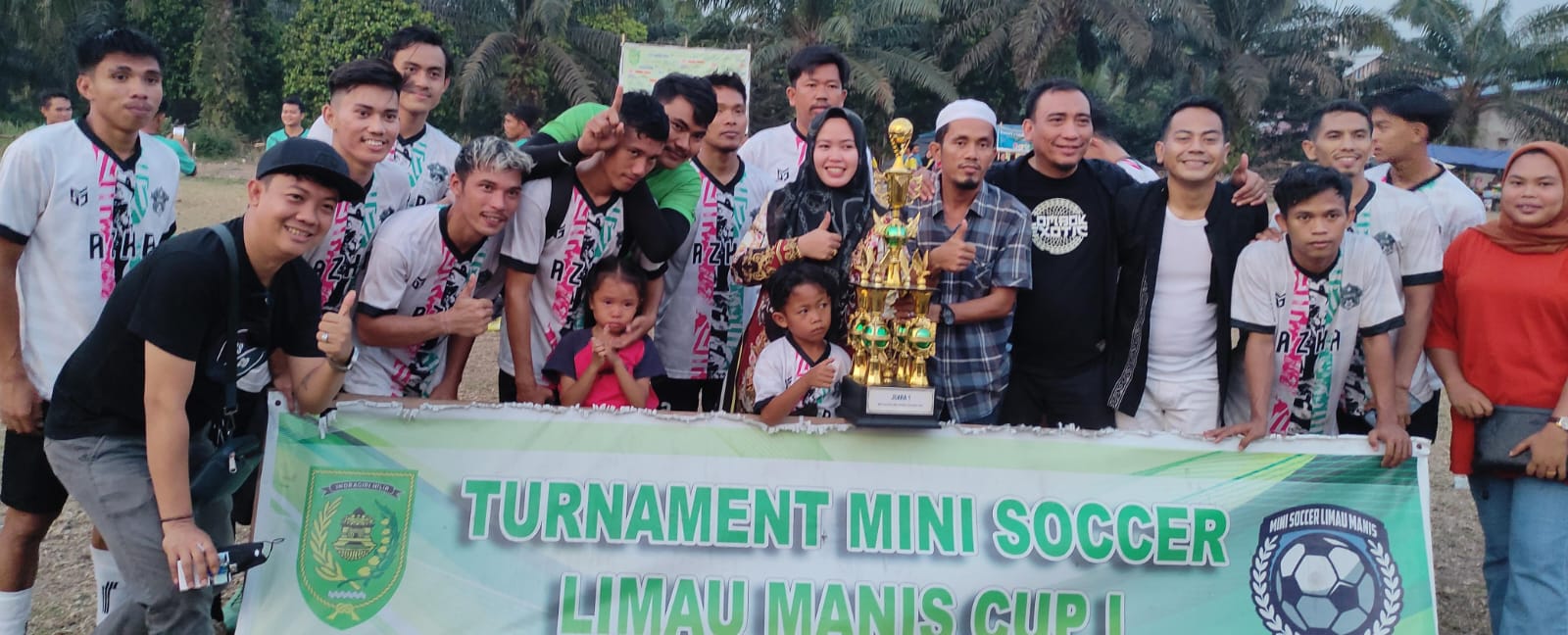 Hadiri Final Turnamen Mini Soccer Limau Manis Cup 1, H Ikbal Sayuti: Saya Siap Kembali Menjadi Sponsor