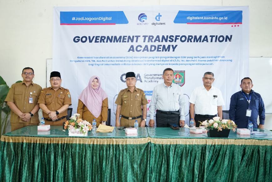 Bupati Asahan Buka Pelatihan Government Transformation Academy (GTA) Tahun 2023