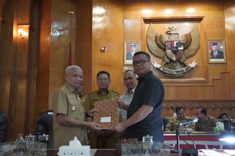 Bupati Asahan Hadir Rapat Paripurna DPRD Kabupaten Asahan