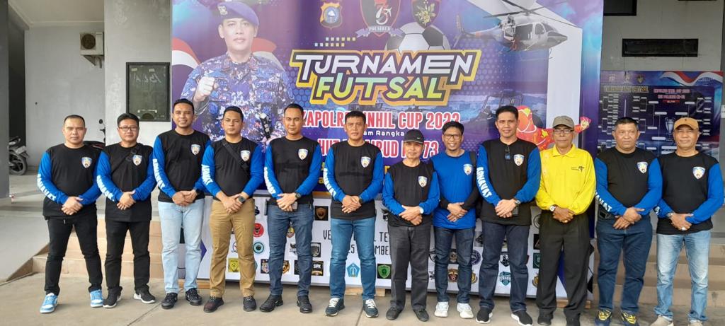 Peringati Hut Korps Polairud ke 73, Polres Inhil Buka Turnamen Futsal Tingkat SLTP Sederajat dan Umum