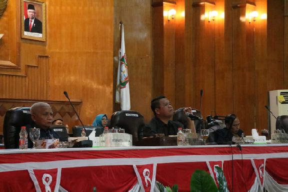 Bupati Asahan Hadiri Rapat Paripurna DPRD Masa Persidangan Ke I Tahun Anggaran 2023