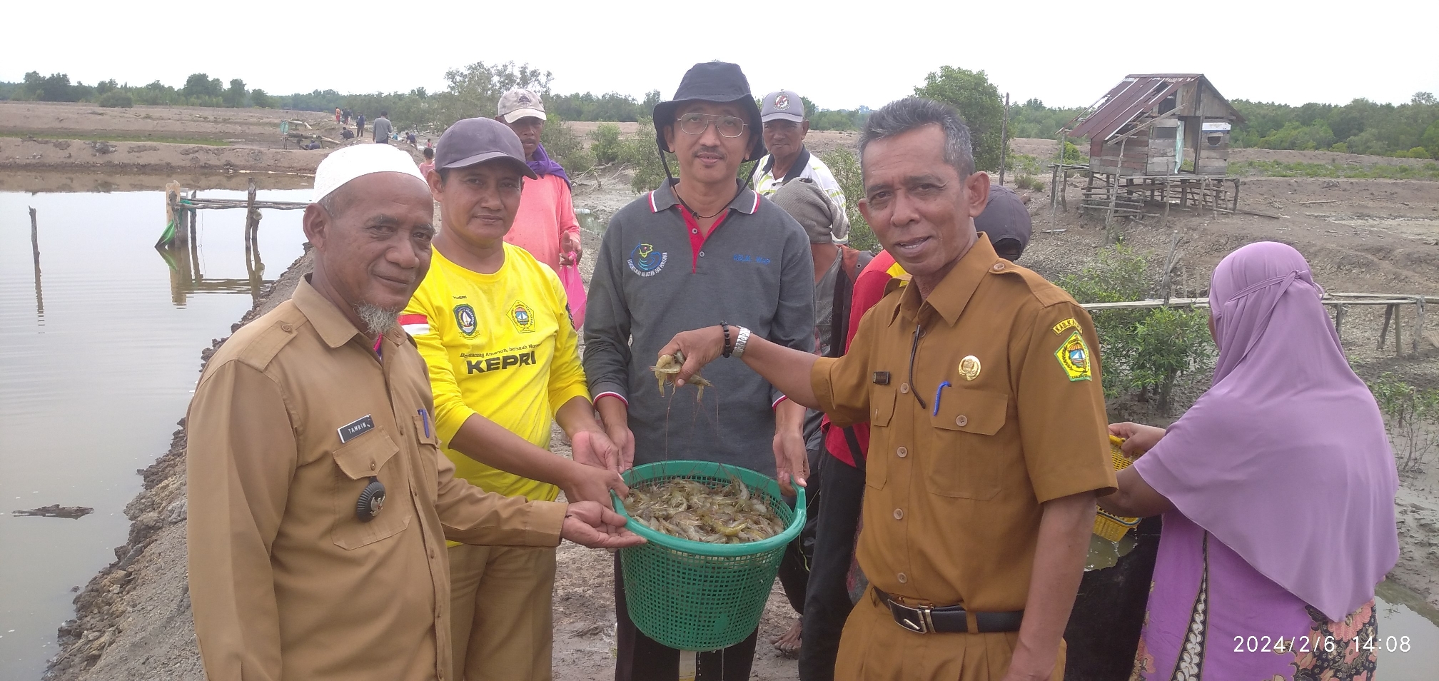Panen Udang Vaname Desa Ngal, Kali Ini Capai Hampir 2 Ton