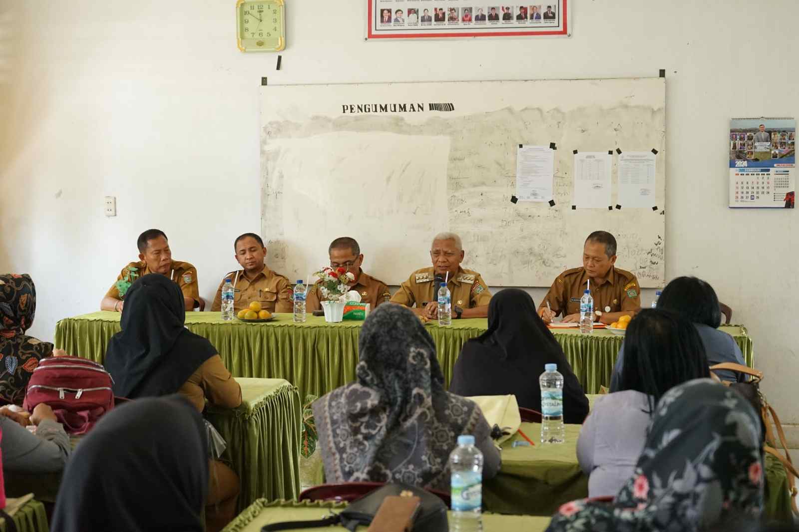 Bupati Asahan Bersilaturahmi Dengan UPTD SD Dan SMP Negeri Se Kecamatan Meranti Dan Kecamatan Pulo Bandring