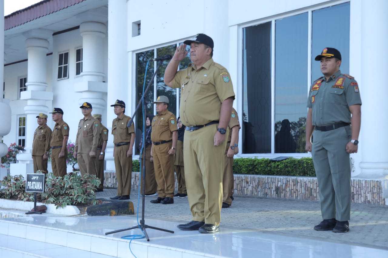 Wakil Bupati Asahan Pimpin Apel Gabungan Bulan Maret 2024