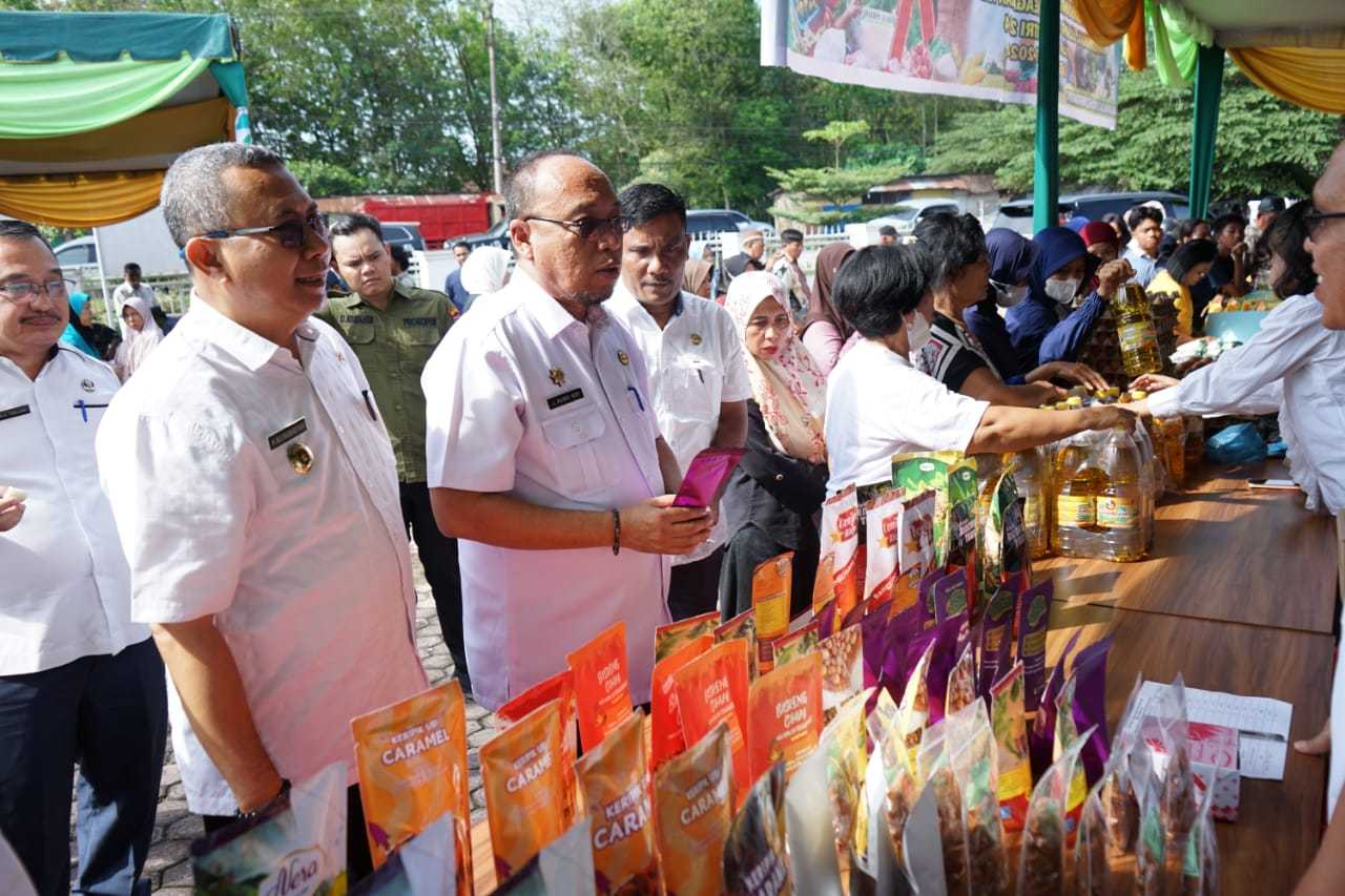 Bupati Asahan Buka Gerakan Pangan Murah