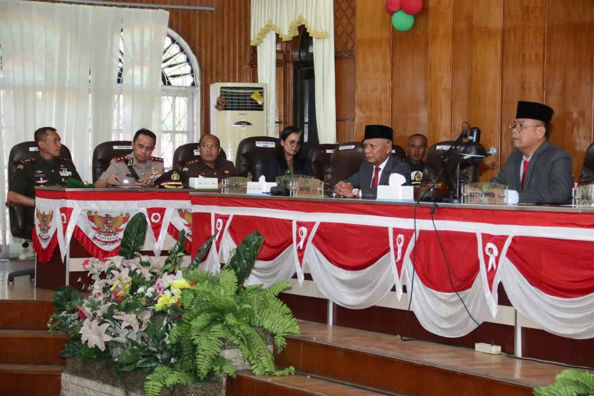 Rapat Paripurna DPRD Dalam Acara Peringatan Hari Jadi ke-78 Kabupaten Asahan Tahun 2024