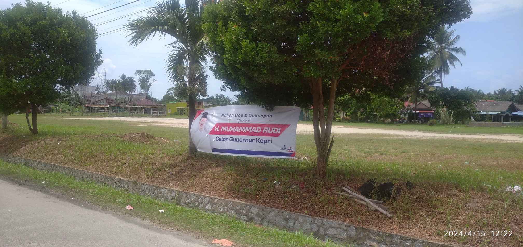 Pemuda Melayu Gelora Kundur Minta Baleho H Muhammad Rudi Dicopot