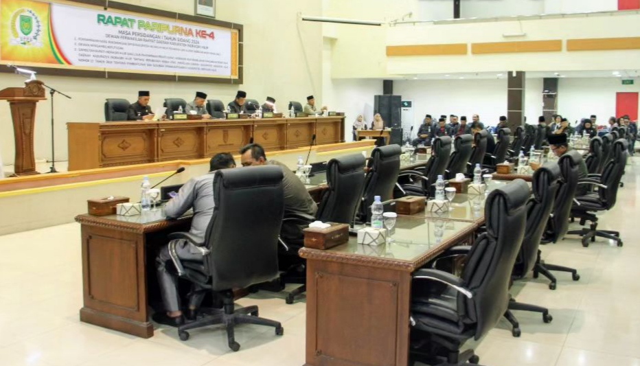 Rapat Paripurna ke-4, Penyampaian Hasil Rekomendasi DPRD Terhadap LKPJ Pj Bupati Inhil
