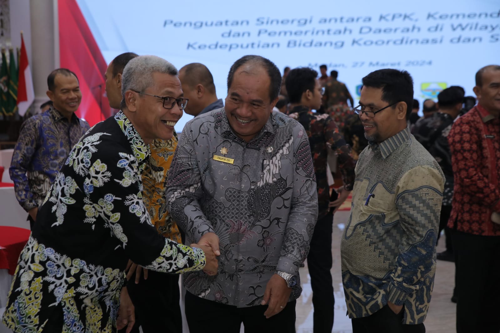 Wakil Bupati Asahan Ikuti Rakor Penguatan Sinergi Antar KPK dengan Kemendagri, BPKP dan Pemerintah Daerah