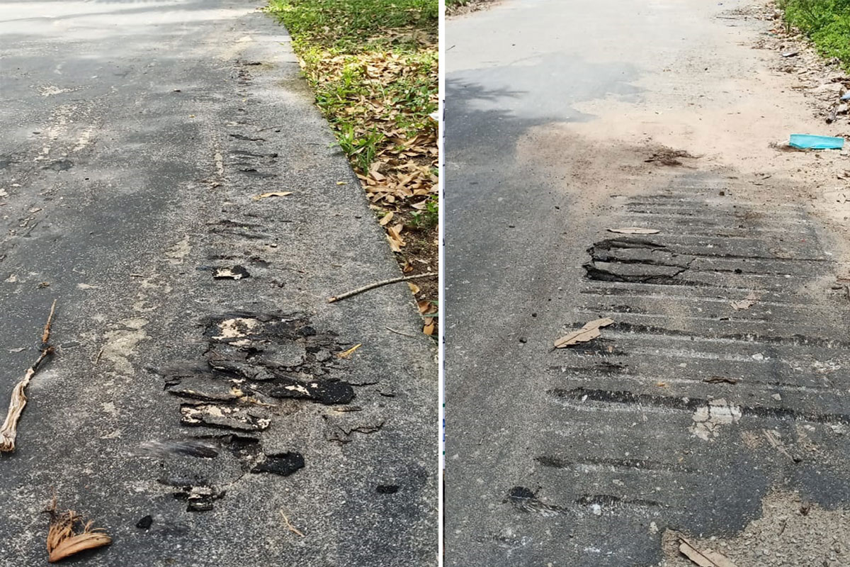 Bangun Jalan Baru Jalan Lama Dirusak, Masyarakat Ungar Minta Kontraktor Tanggung Jawab