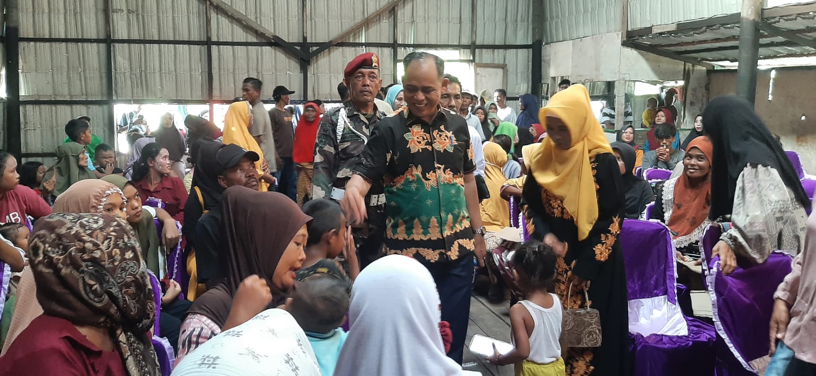 Sapa Warga Pesisir, H Herman Hadiri Undangan Acara Festival Vokal Solo Dangdut 