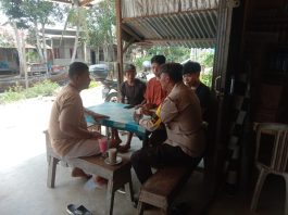 Diskusi dengan Masyarakat, Bripka Sonny Pratama Sampaikan Pesan Kamtibmas