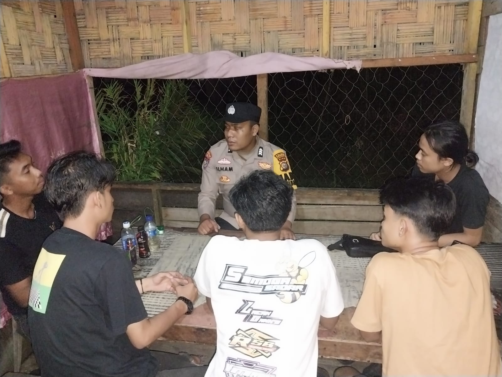 Polsek Tembilahan Hulu Galakkan Cooling System Jelang Pilkada Serentak 2024