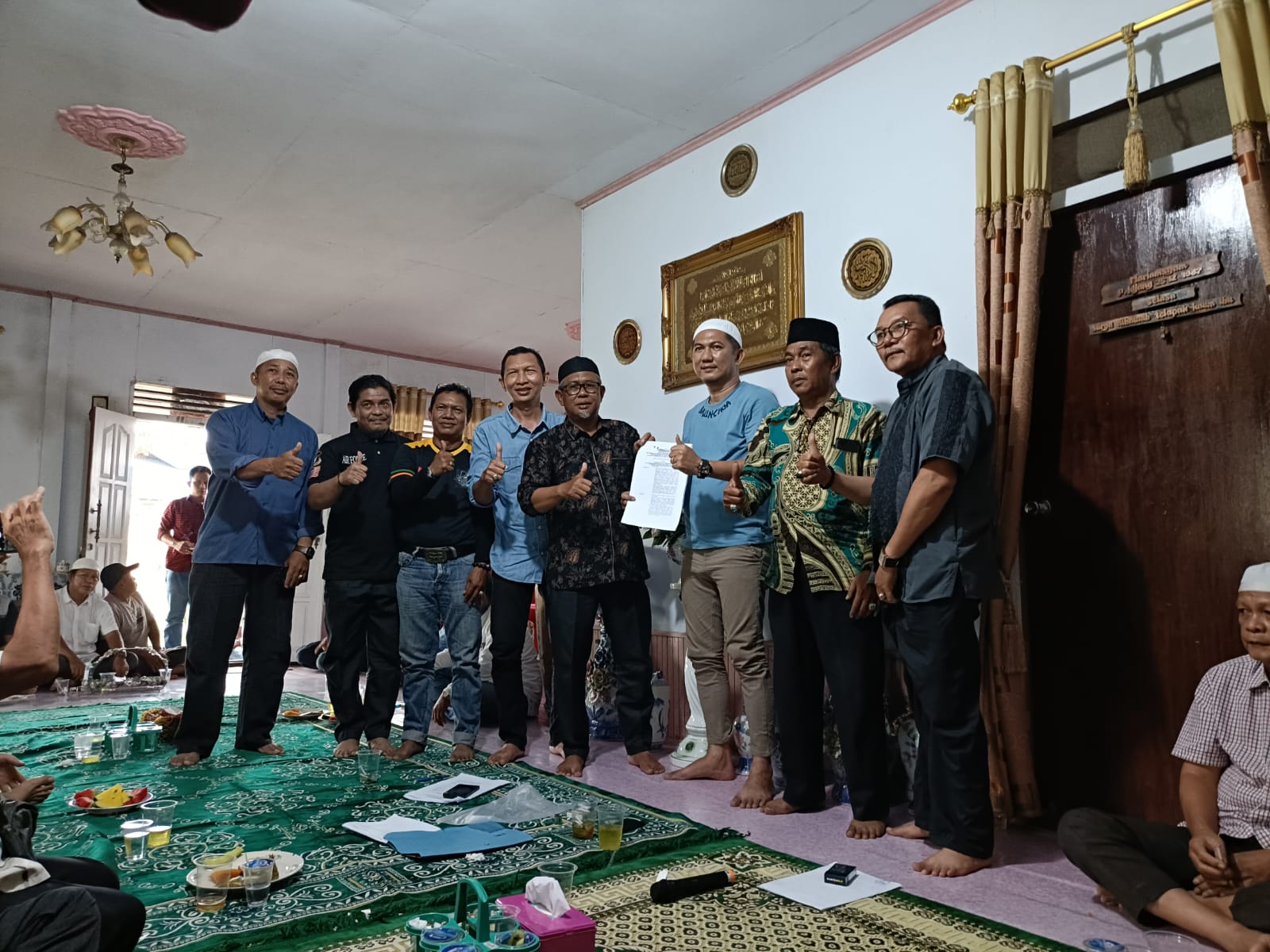 Kompak Tokoh Reteh Ingin Perubahan, Berbondong-bondong Gabung di Tim Inhil HEBAT