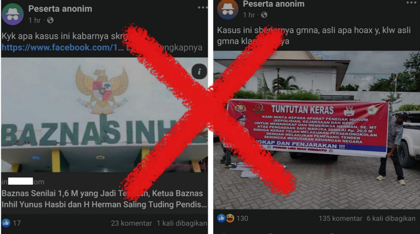 Fitnah Kejam Menjatuhkan Elektabilitas Haji Herman Bakal Calon Bupati Inhil 