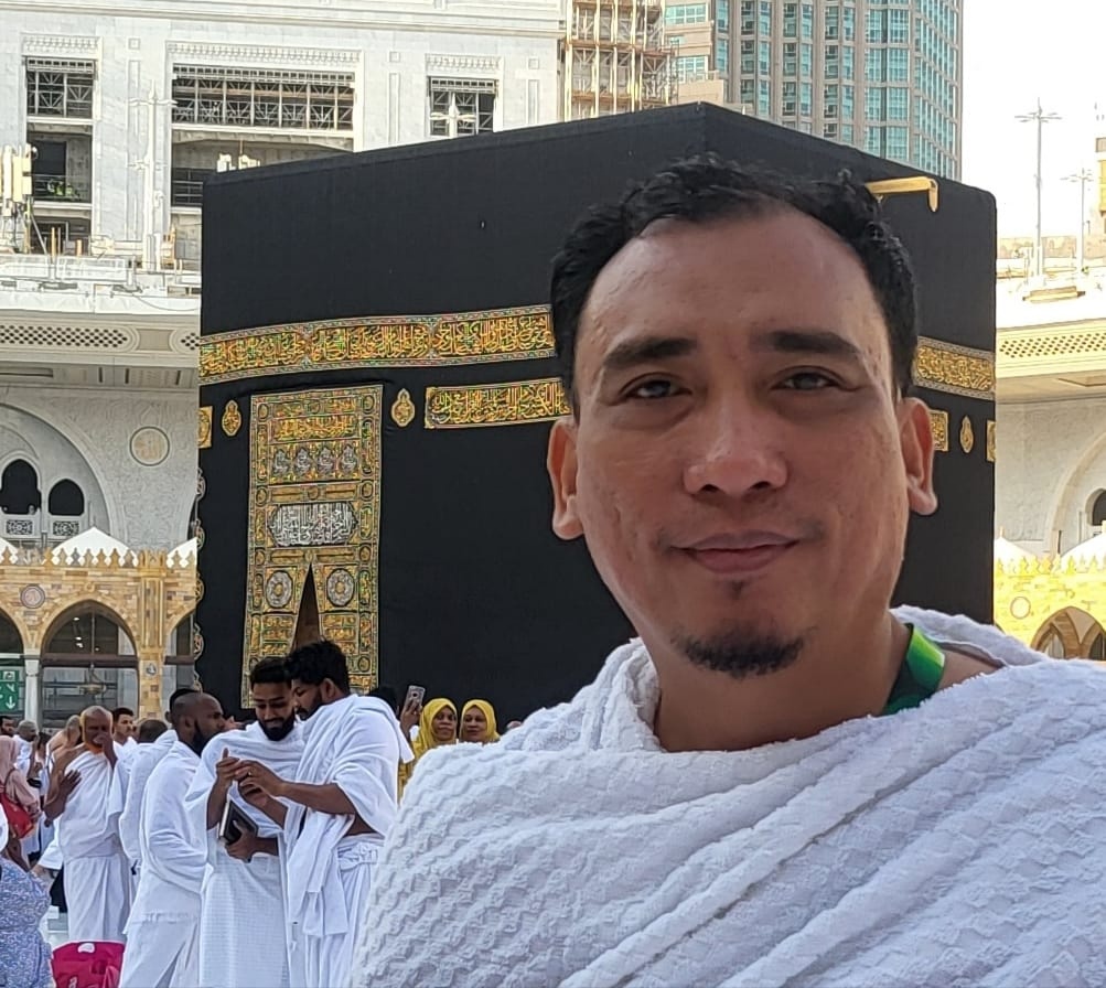 Ketua Tim Pemenang Inhil HEBAT Doakan dari Tanah Suci Pasangan Nomor 4 Menang