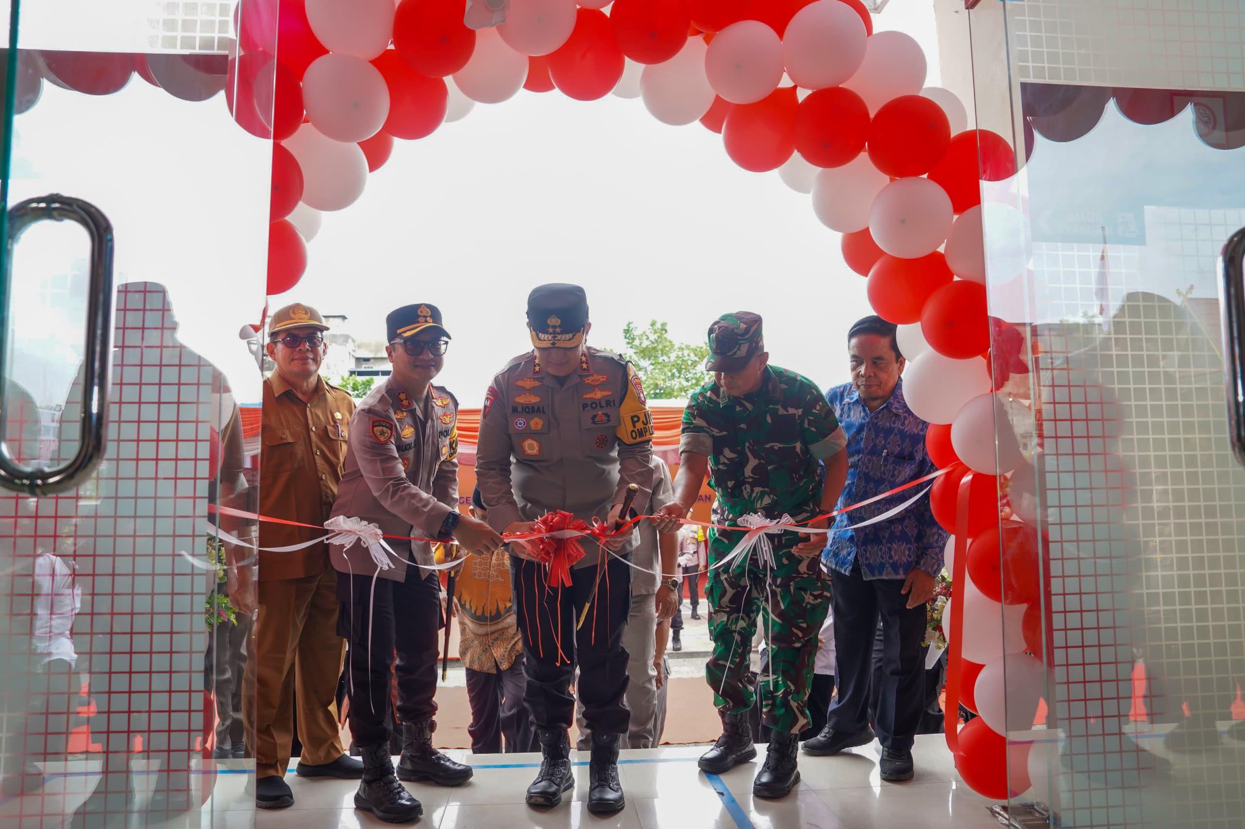 Kunker ke Mapolres Inhil Kapolda Riau Resmikan 3 Bangunan Baru 