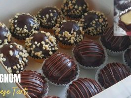 Resep Mini Magnum Cheesetart