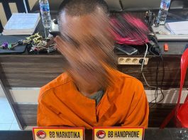 Akan Lakukan Transaksi Narkoba, Warga Junjangan Ini Berhasil Diciduk Polisi WDM (45), warga Desa Junjangan, Kecamatan Batang Tuaka, Inhil