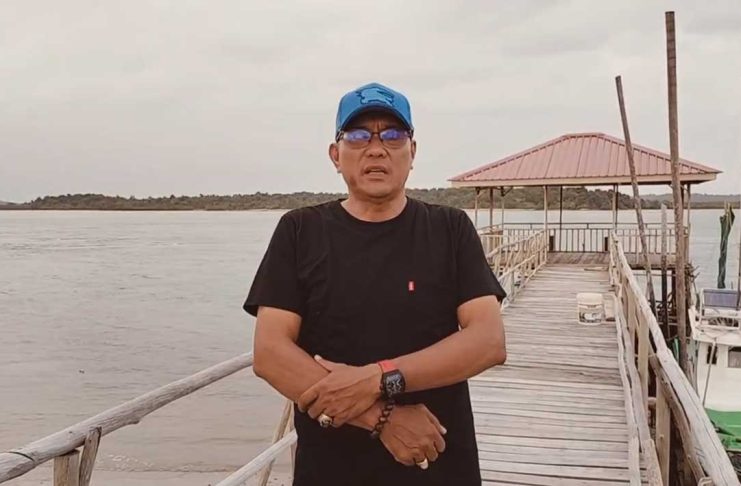 Camat Sugie Besar, S.Sos, M.S.i, dalam peryataanya terkait isu di Desa Sugie