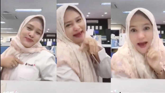 Dwi Citra Weni, foto hasil tangkapan layar videonya