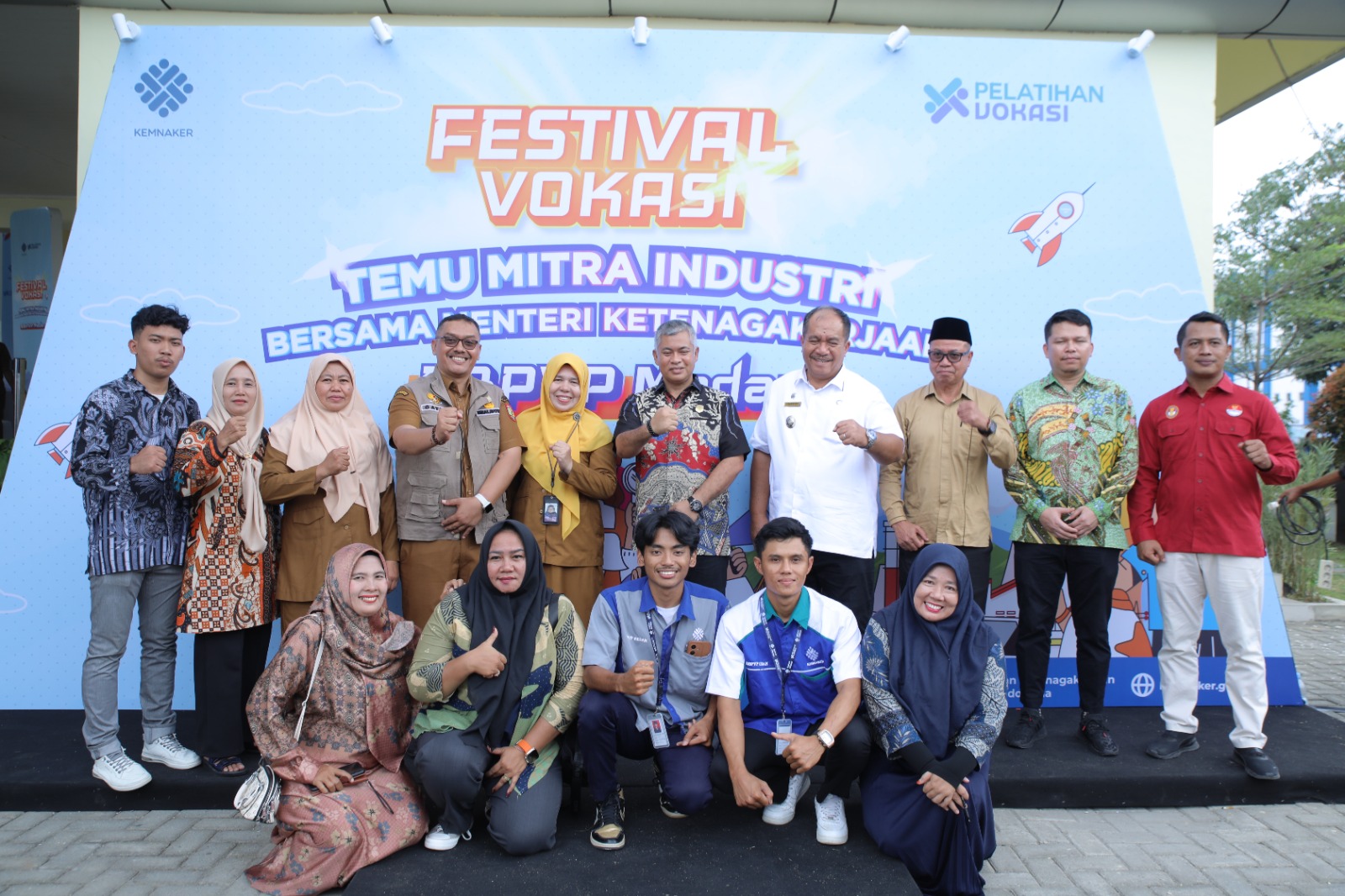 Wakil Bupati Asahan Ikut Tinjau Job Fair Pemprov Sumut