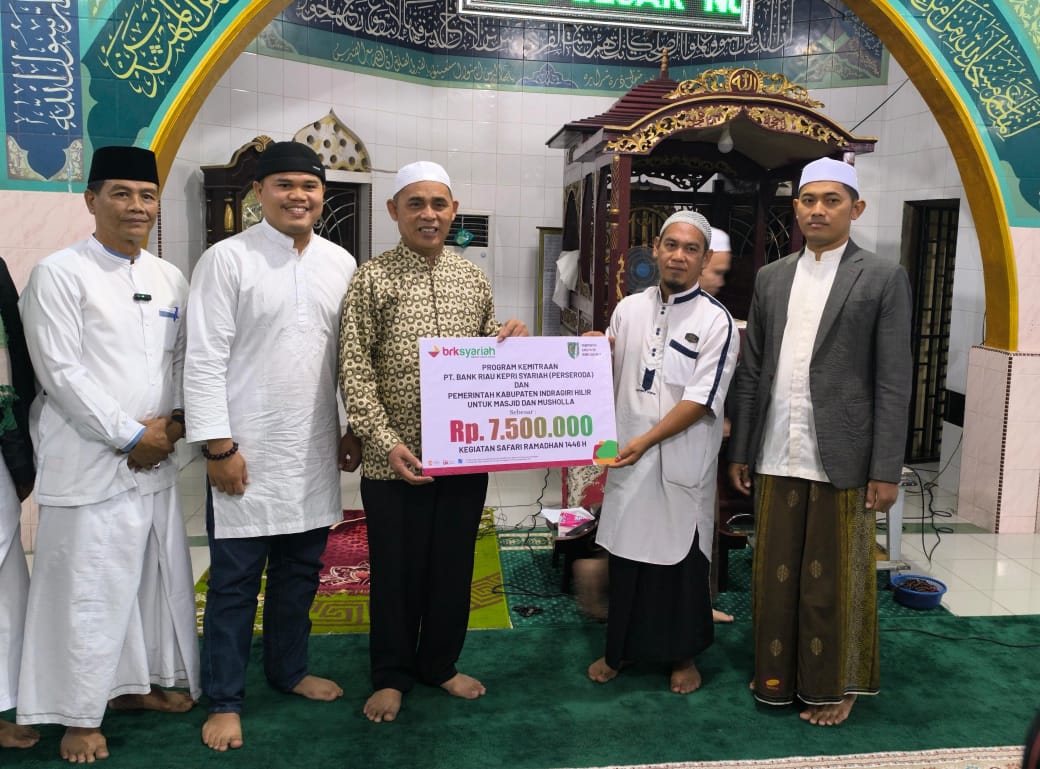 Bupati Indragiri Hilir Herman Laksanakan Safari Ramadhan Di Kecamatan Tempuling