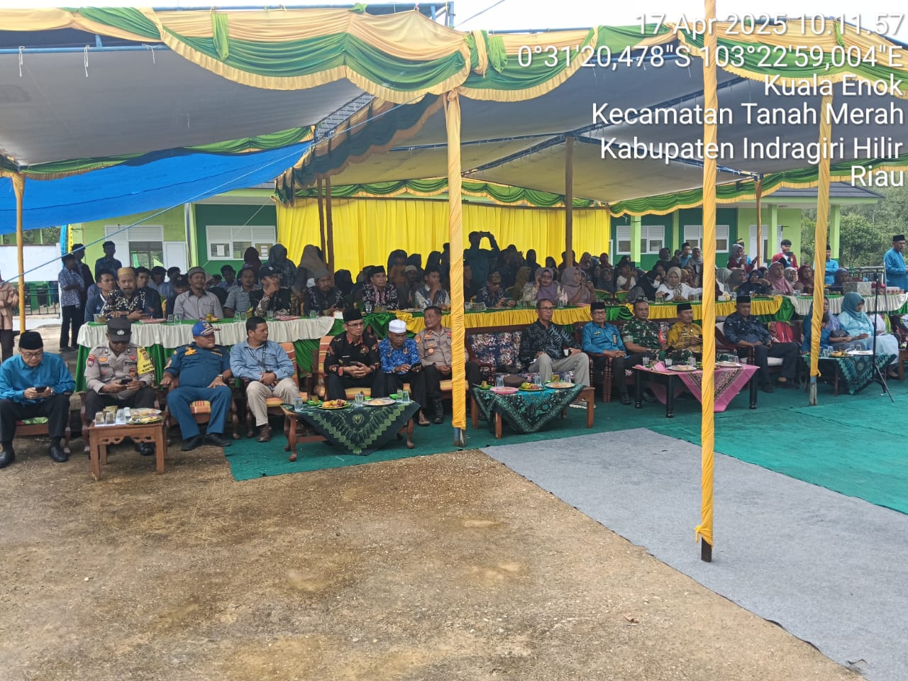 Serka P. Siregar Hadiri Pelepasan dan Syukuran Siswa Kelas XII MAN 2 Indragiri Hilir