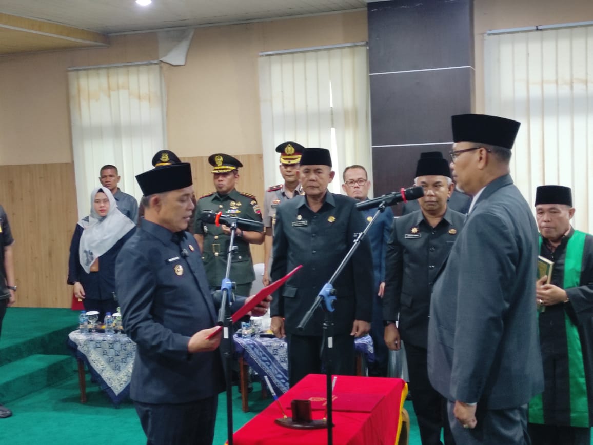 Tantawi Jauhari Resmi Dilantik sebagai Sekda Definitif oleh Bupati Inhil H. Herman