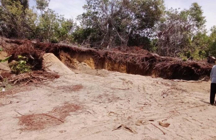 Penambangan Pasir Di Sawang Kundur Barat