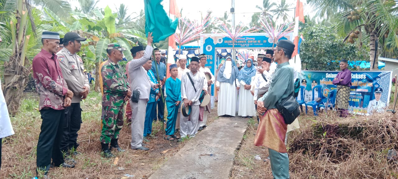 Serma Sugianto Hadiri Pembukaan STQ ke XV di Rotan Semelur, Dorong Semangat Tilawah Qur’an
