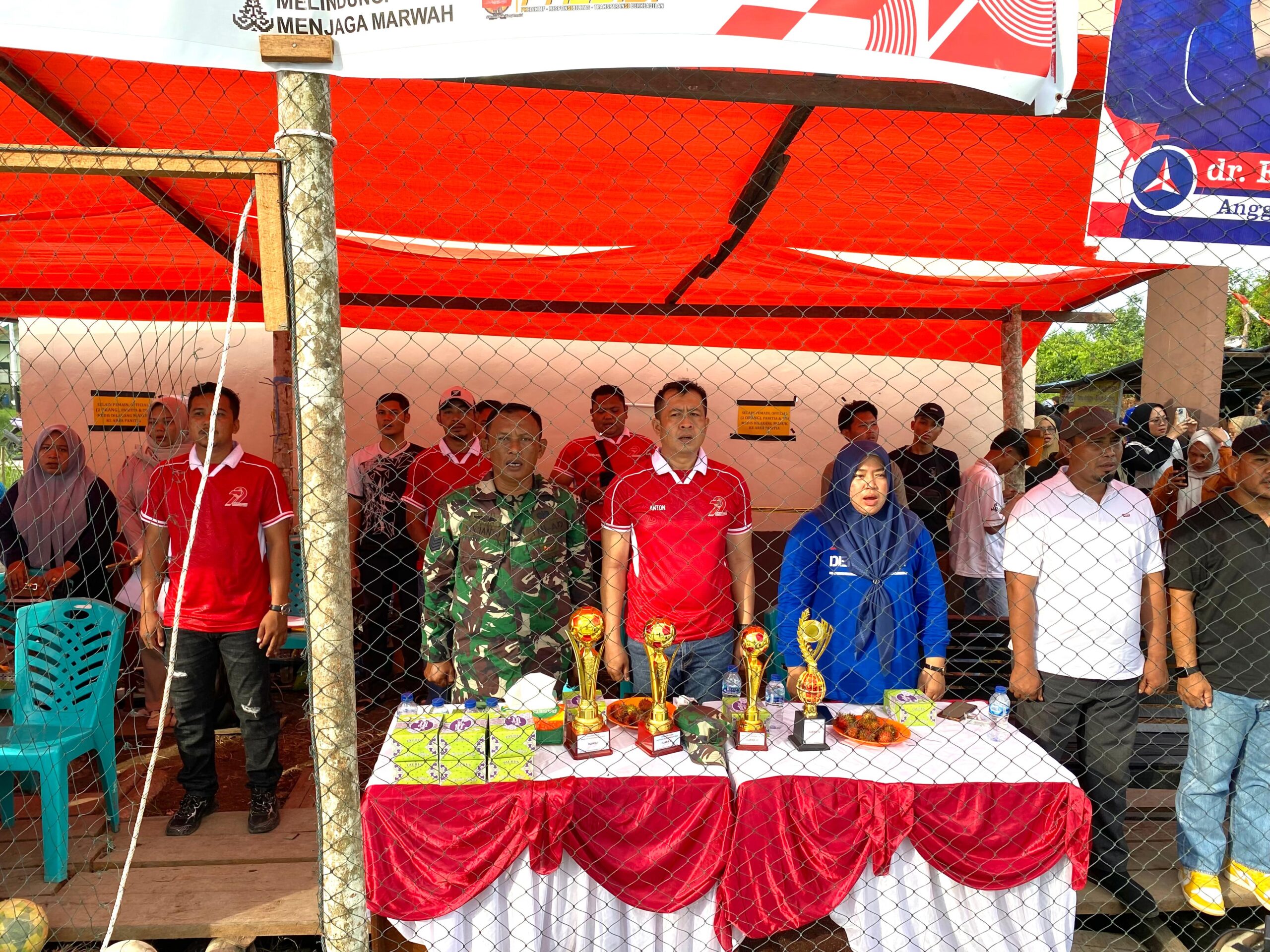 Batuud Serma Sugianto Hadiri Penutupan Turnamen Futsal Kapolsek Cup HUT Bhayangkara ke-79