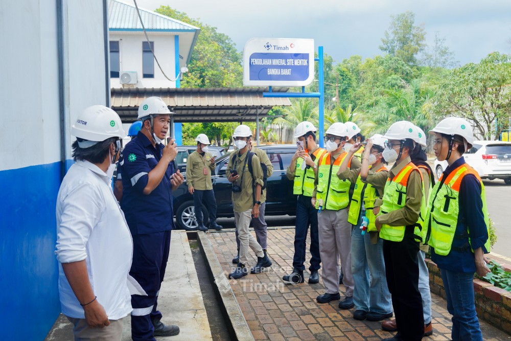 Duta Minerba Akui Terpukau! Melihat Langsung Fakta Pertambangan Berkelanjutan PT Timah