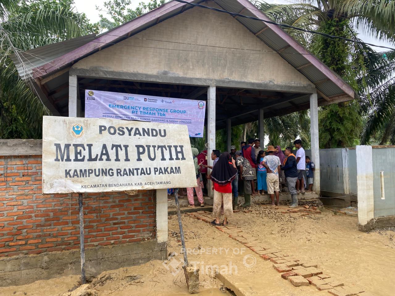 ERG PT Timah Hadir di Aceh Tamiang, Sediakan Layanan Kesehatan, Sembako, Listrik, dan Internet bagi Warga Terdampak Banjir