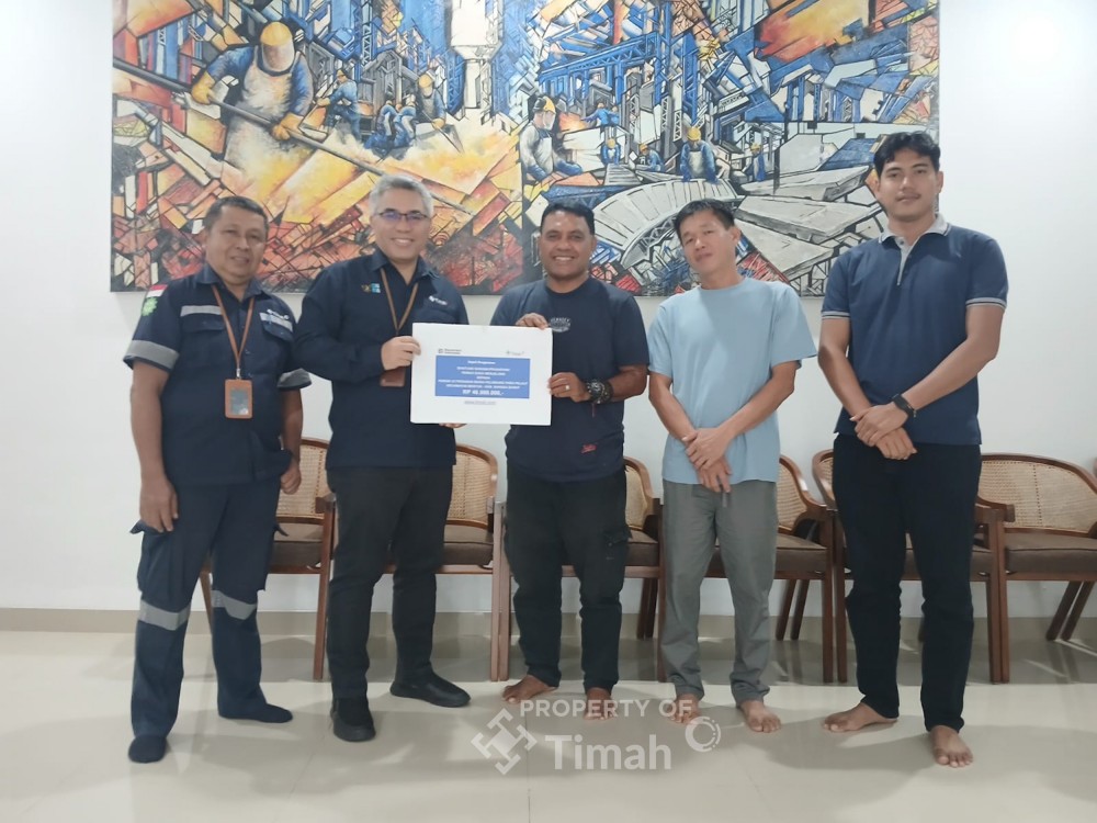 Jelang Natal, PT Timah Serahkan Bantuan Pembangunan Rumah Duka untuk Gereja di Bangka Barat 