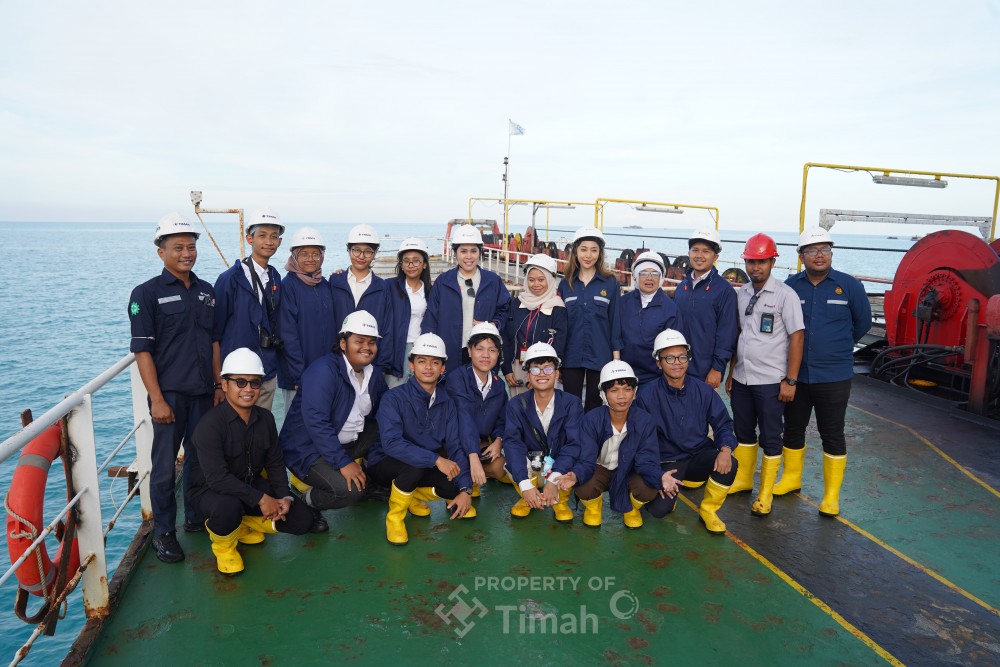 Mengenal Tambang Timah Lebih Dekat, Duta Minerba Goes to Site 2025 Kunjungi PT Timah