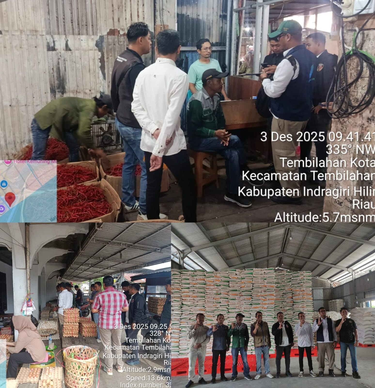 Tim Satgas Turun ke Lapangan, Harga Cabe hingga Minyak Goreng di Inhil Masih Terkendali