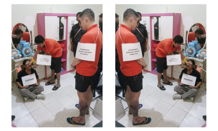 Polsek Baru Ampar Gelar Rekontruksi Dugaan Pembunuhan Dwi Putri