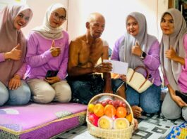 FAZIKA HOMCARE Berikan Bantuan dan Layanan Perawatan Gratis untuk Pendayung Becak di Tembilahan