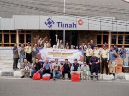 Ramadan Berbagi, PT Timah Berikan Bantuan Paket Sembako Hingga Bagi-bagi Takjil di Sungailiat